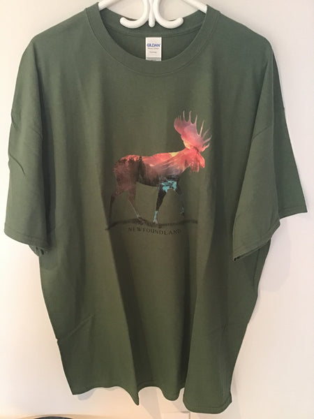 T-Shirt Adult NL with Moose Plus Size