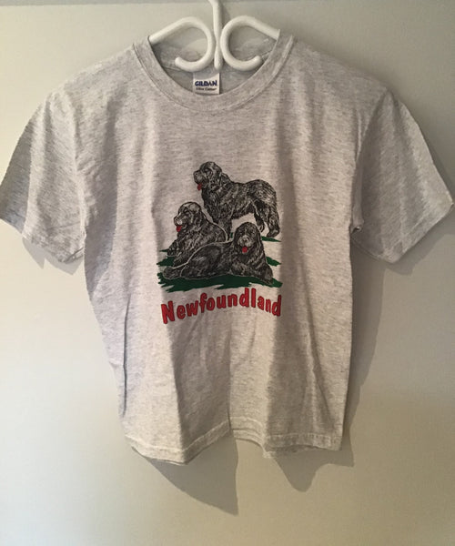 T-Shirt Youth "Newfoundland Dog"