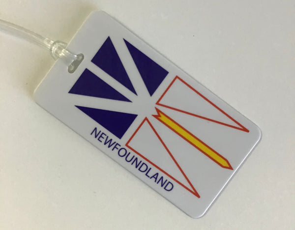 Travel Tags "Newfoundland Flag"
