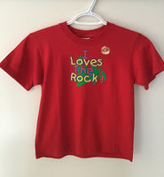 T-Shirt Youth "I Loves the Rock"